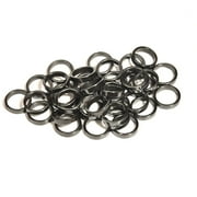 Magnetic Hematite Ring - Flat Design, Available in Magnetic & Non-Magnetic Options 1 Piece