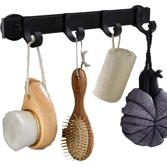 Magnetic Hook Rack Kitchen Tool Hanger Organizer -Adjustable Hook Rail - Strong magnets - for Refrigerator,Metal Cabinet,Stove,BBQ,dishwasher,Grills - No installation tools requiredNo cleaning brush