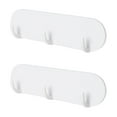 thumbnail image 1 of Magnetic Hook for Refrigerator, Heavy Duty Neodymium Adhesive No Drill Wall Hook for Kitchen Storage, 2pc, 1 of 6