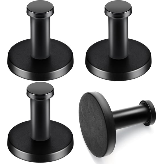 Magnetic Hooks for Cruise Cabins, Black Wreath Hanger, Locker Accessories, Strong Grill, Ship, Garage, Classroom, Whiteboard, Hanging (10lb)