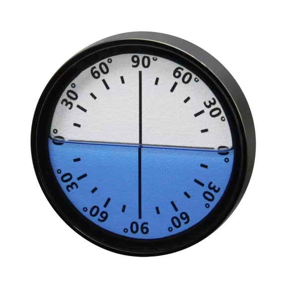 Magnetic Horizontal Bubble Leveling Equipment Measuring Ruler Gradienter Pocket Round Bubble Leveling Tool