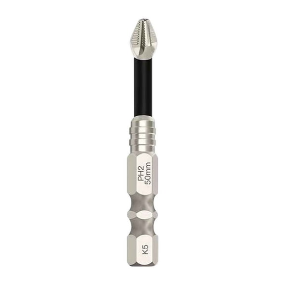 Magnetic Impact Driver Bit 2 Inch Non-Slip Phillips Screwdriver Drill Bit for Professional Power Tools
