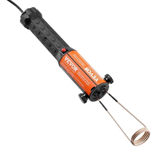 Magnetic Induction Heater Kit, 1000w 110V Portable Hand-held Induction Heater with 10PCS Induction Coils, Flameless Induction Heater Bolt Remover with Case, Fit for Removing Rusty Bolts & Nuts