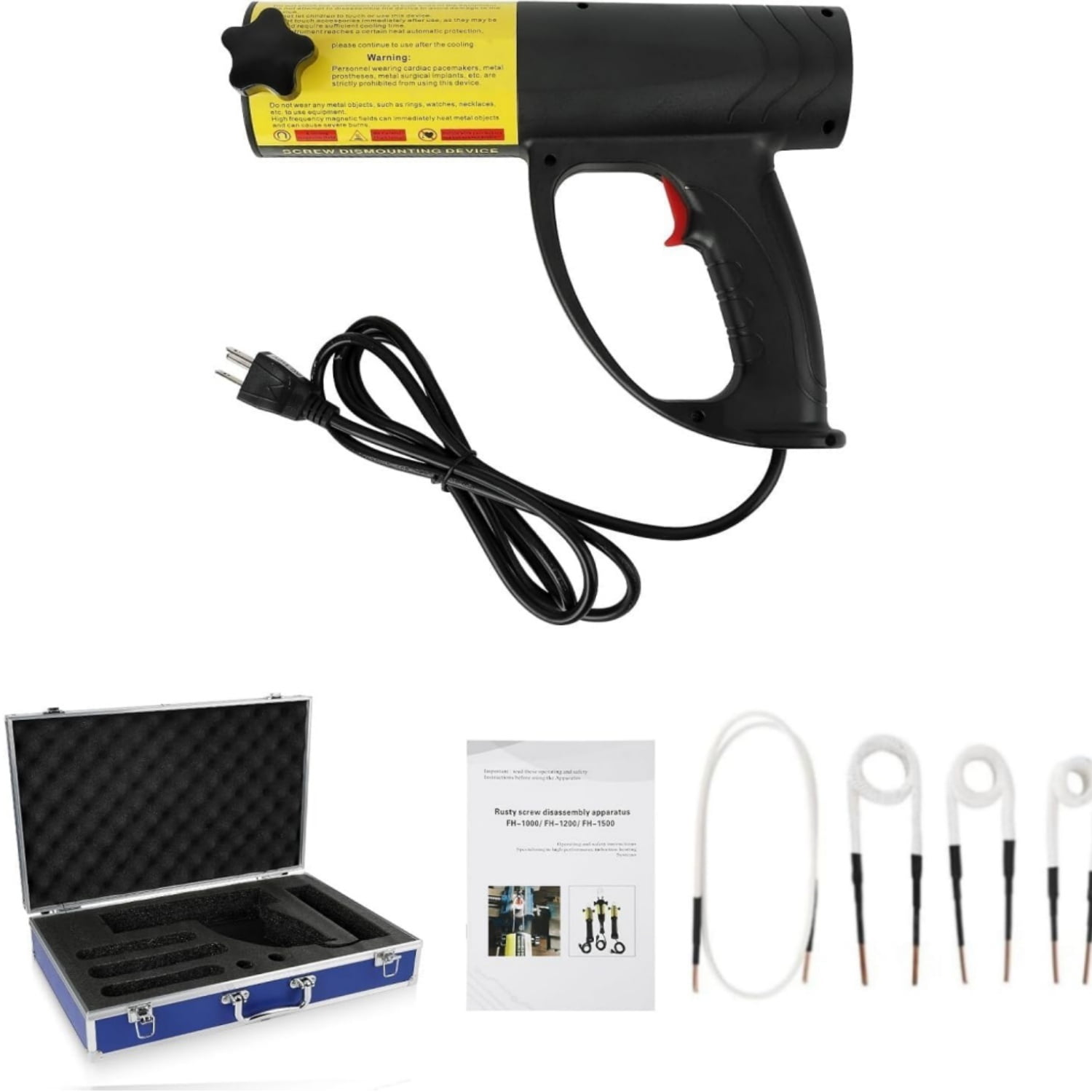 ROGHA Magnetic Induction Heater, 1500W Handheld Heat Induction - Foto 6