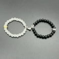 thumbnail image 1 of Magnetic Induction White Turquoise Couple Bracelet, 1 of 2