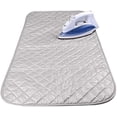 thumbnail image 1 of Magnetic Ironing Mat Blanket Ironing Board Replacement, Iron Board Alternative Cover, Portable Travel Ironing Pad, Quilted Heat Resistant Ironing Pad Cover for Washer, Dryer, Table Top 33"X 19", 1 of 7
