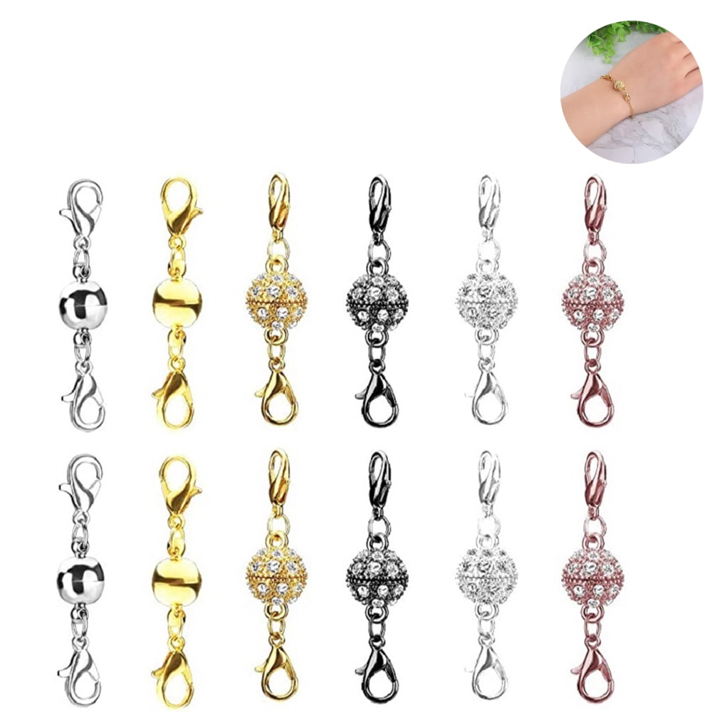 Jewelry Clasps and Necklace Extenders Gold Silver, Multiple