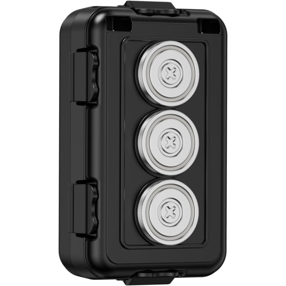 Magnetic Key Box,Magnetic Key Holder Under car,Magnetic Key Cabinets,Car Key Holder,Hide a Key Magnetic Holder,Waterproof Magnetic Key Hider Outdoor (Classic, STANDARD)