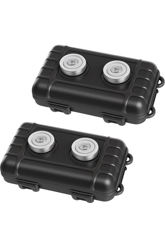 Magnetic Key Holder Under Car, Hide A Key Outdoor/Under Car, Waterproof Magnetic Key Hider Outdoor