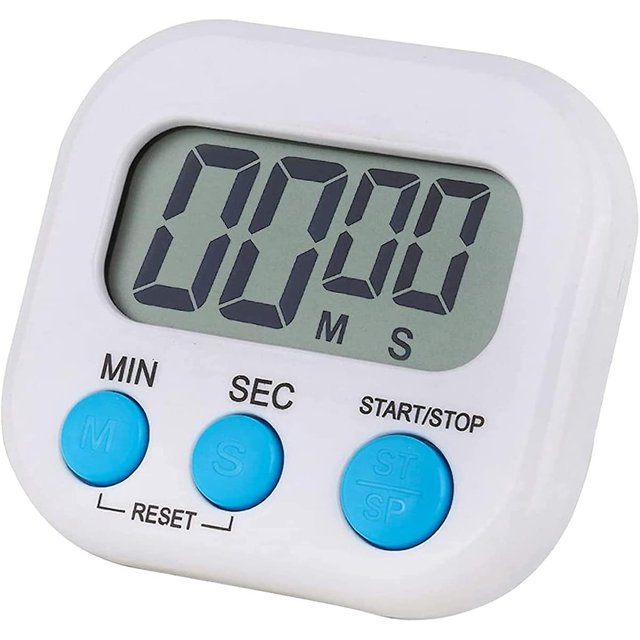 Kitchen Timer Clock Digital Visual Timer Bright Display Count
