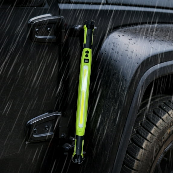 Magnetic LED Work Light Bar 2026 – Rechargeable Cordless Design with Hanging Hook, Super Bright Under Hood Mechanic Light for Car Repair & Workshop Green-1PC