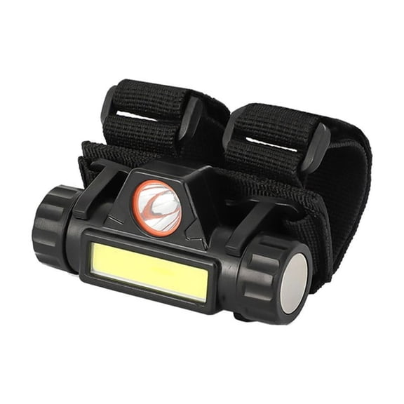Magnetic LED Work Light with USB Charging 30W XPE Main & 25W COB Auxiliary Lamp 800mAh Rechargeable Strong Light for UTV Roll Cages 1.5-2.0in