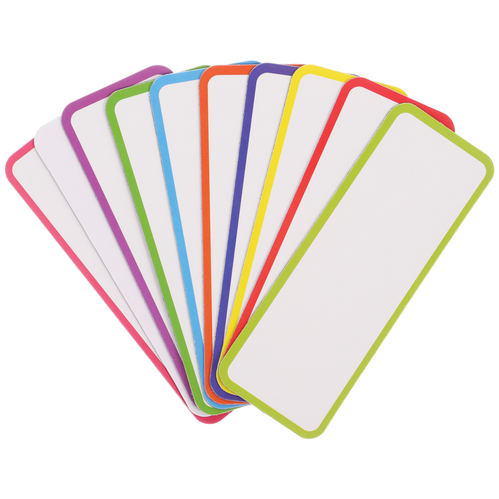 Magnetic Label Erasable Strip Reusable Dry Erase Tags Refrigerator