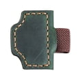 thumbnail image 1 of Magnetic Leather Bookmark With Pen Clip Multifunction Reading Accessory For Students And Book Lovers Pu Material Green Green, 1 of 5