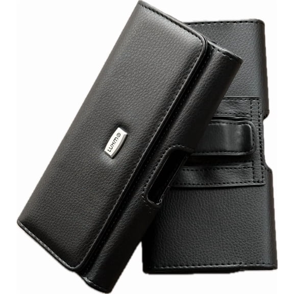 Magnetic Leather Cell Phone Case is Compatible with Motorola Edge, Motorola Ace 5g, Motorola G Pure phones with any cover on
