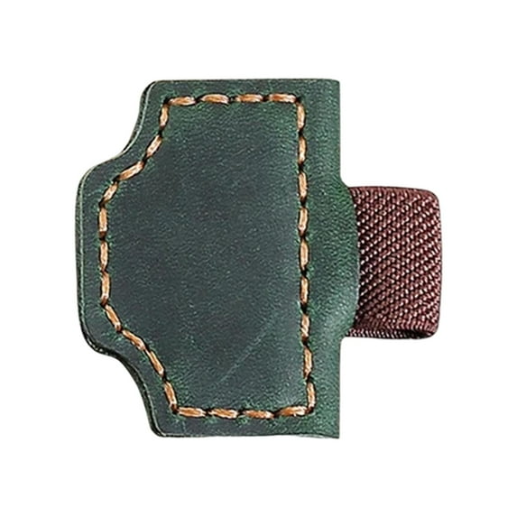 Magnetic Leather Pen Holder Bookmark | Handcrafted Vintage Cowhide Clip with Secure Magnetic Closure | Elegant Multi-Use Pen & Pencil Accessory for Readers & Writers | Classic Style