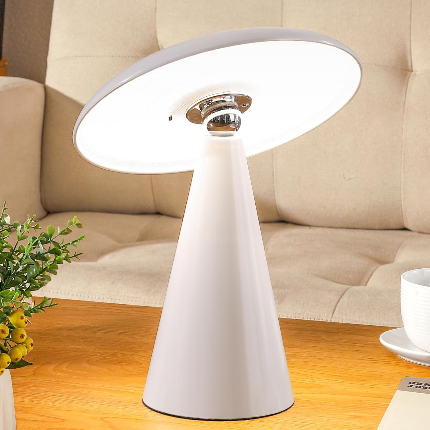 Led Table Lamp For Bedroom,Cordless Bedside Lamps For Night