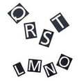 thumbnail image 1 of Magnetic Letters-Symbols- 1in.High Characters- White, 1 of 1