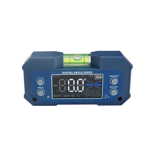 Magnetic Level Gauge Inclinometer Rechargable Angle Protractor Dual Axis Digital Angle ,Water-Proof & Dust Resistant