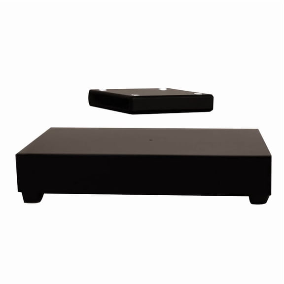 Magnetic Levitating Display Stand with LED Light Rotating Jewelry & Collectibles Floating Platform US Plug