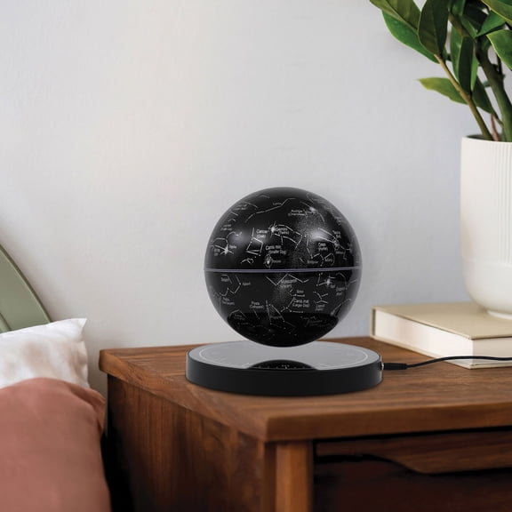 Magnetic Levitating Globe with LED, Floating Globe, Auto-Rotating Globe