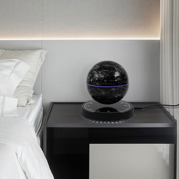 Magnetic Levitation Floating Globe Light LED World Map Rotating Night Lamp