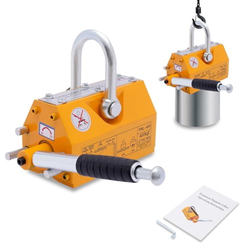 Magnetic Lifter 1320 lbs/600kg Lifting Capacity Lifting Magnet with ...