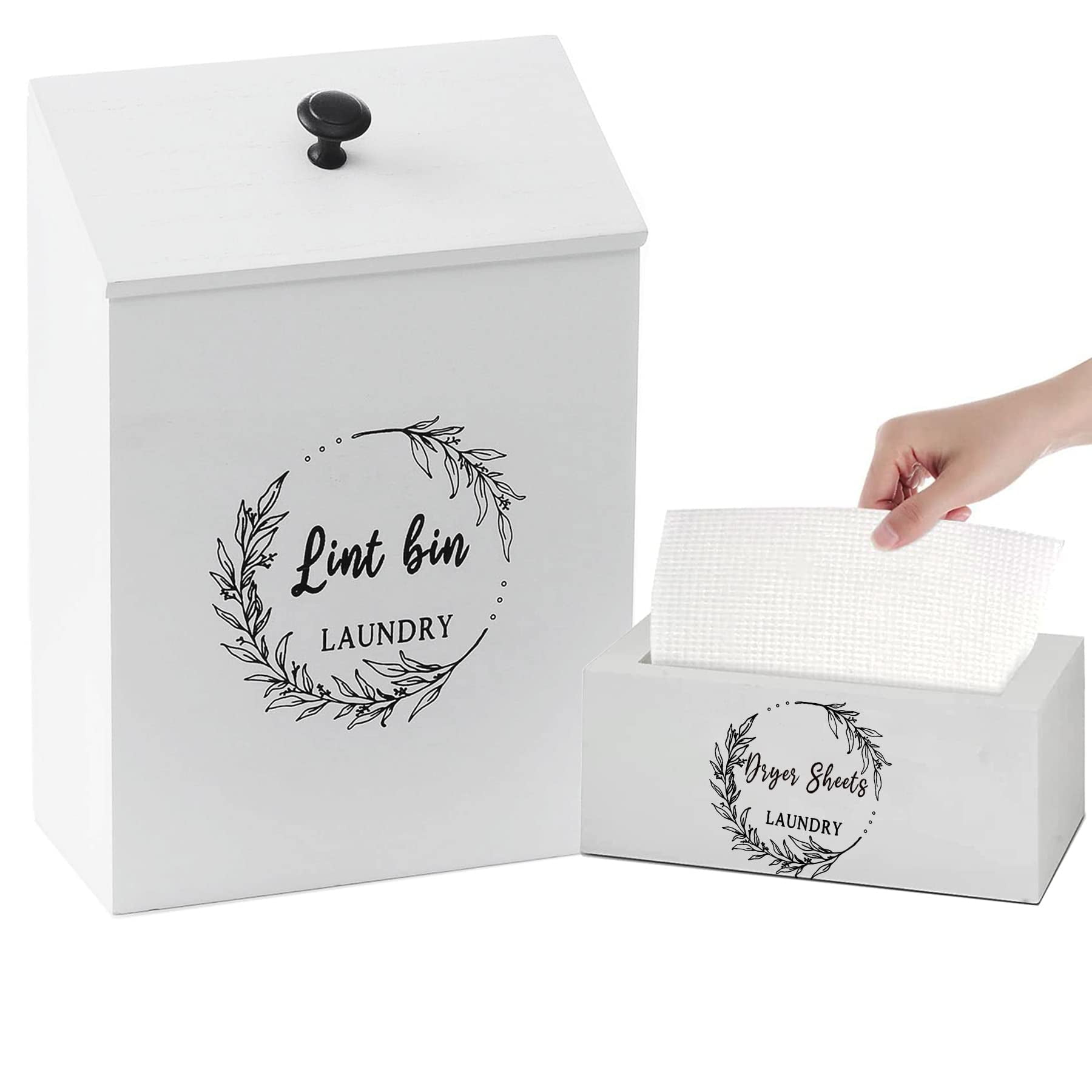 Boîte à Peluches Magnétique LNDRY - Rose, Pour Laveuse/sécheuse, Rangement Pratique, Plastique, Neuve