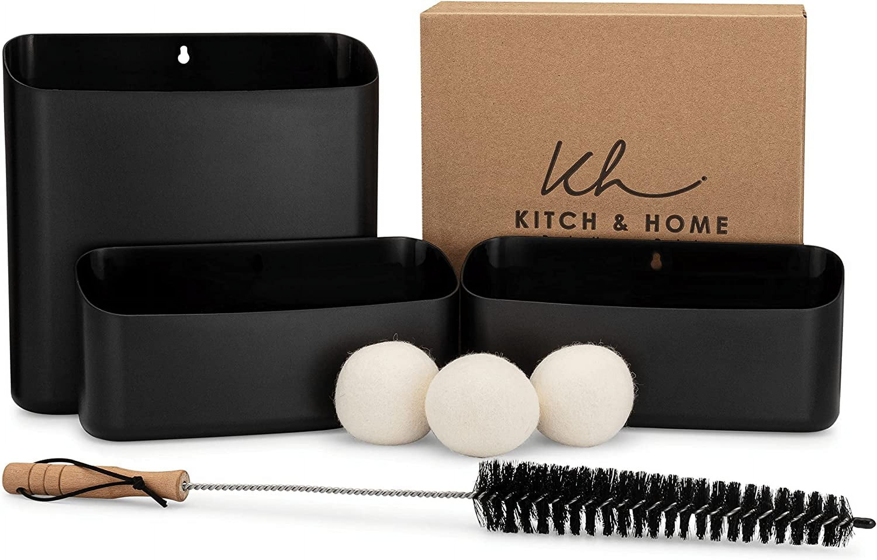 Lint Bin for Laundry Room Storage and Organization, Lint