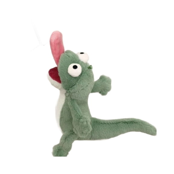 Magnetic Lizard Plush Toy Sound Interactive Stuffed Animal Soft Gift Decor Doll