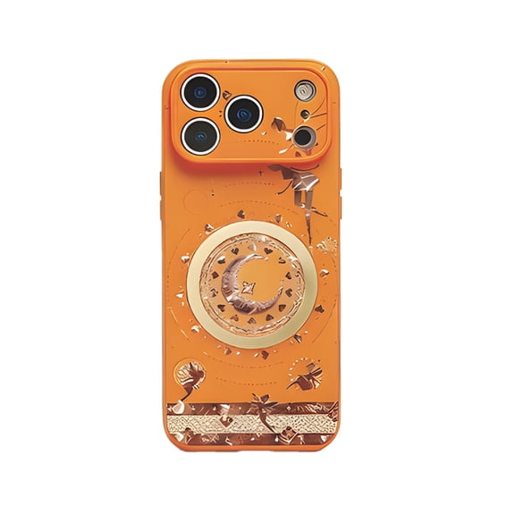 Golden Fairy Case for iPhone 17 Pro - Orange