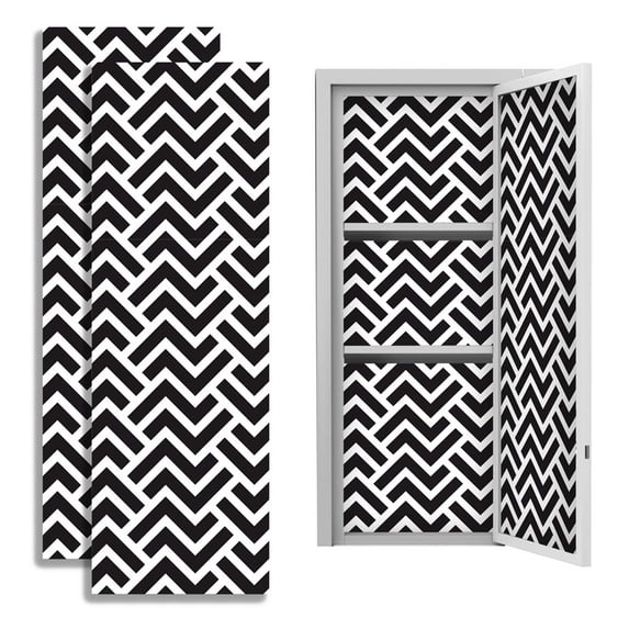Magnetic Locker Stickers for School, 2-Pack PVC Locker Decorations, Removable Magnetic Decals for Personalizing Metal Lockers, Locker Accessories for Teens and Students