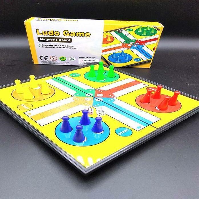Ludo Traditional Board Brain Game 25 X 25cm for Kids and