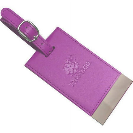 Magnetic Luggage Tag, 2pk, Purple TR1260PR