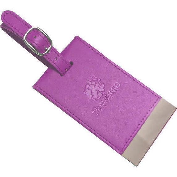 Magnetic Luggage Tag, 2pk, Purple TR1260PR