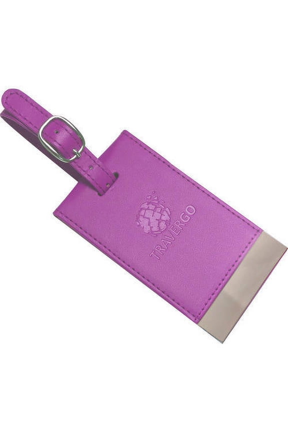 Magnetic Luggage Tag, 2pk, Purple TR1260PR