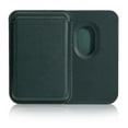 thumbnail image 1 of Magnetic Mag-Safe Wallet Cell Phone Card Holder for Phone Case with Mag-Safe, Stronger Magnetic PU Leather Phone Wallet Magnet Attached to iPhone 16/15/14/13/12 series,Deep Green, 1 of 9