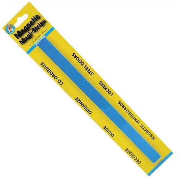 Magnetic Magi-Strips, Blue - Pack of 6