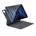 thumbnail image 1 of Magnetic Magic Keyboard Case for iPad Pro 11-inch (1st, 2nd, 3rd, 4th Gen) & iPad Air 6th 11 Inch (M2, 2024) & Air 10.9 inch (4th, 5th Gen), Ultra Slim, Bluetooth, Smart Folio PU Leather Cover (Gray), 1 of 8