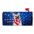 thumbnail image 1 of Magnetic Mailbox Covers 4th July Dog Mailbox Stickers Mail Wraps Post Cover Standard Size 20.7x18.03 inch Home Decor, 1 of 5