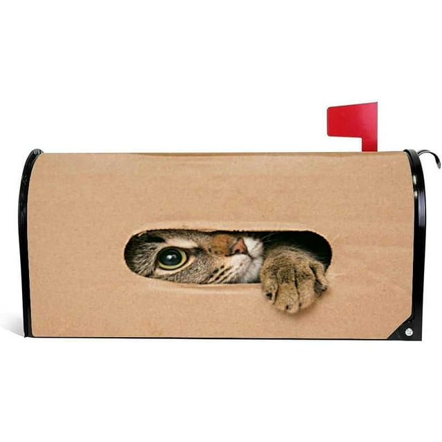 Mailbox Covers Mailbox Stickers MailWraps Post Cover Cat Looks