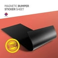thumbnail image 1 of Magnetic Material Sheet Black Thin & Flexible for Magnetizing Bumper Sticker (12 x 16 Inches 5 pack), 1 of 9