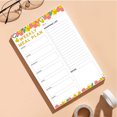thumbnail image 1 of Magnetic Meal Planner Notepad Weekly Food Planner, Fridge Calendar Grocery List Shopping List Menu Planner Pad With Floral Design For Kitchen Home Fitness Diet Organization, 1 of 6