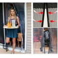 thumbnail image 1 of Magnetic Mesh Screen Door - Magic Bug & Mosquito Protector Door Screen - Portable, Removable, Retractable Walk Through Screen Door - Deluxe, 1 of 5