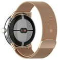 thumbnail image 1 of Magnetic Milanese Loop - Compatible with Google Pixel Watch 3 45mm Women Men, Stainless Steel Mesh Metal Strap for Google Pixel Watch 3 45mm for Men Women Teen, Rosegold, 1 of 4