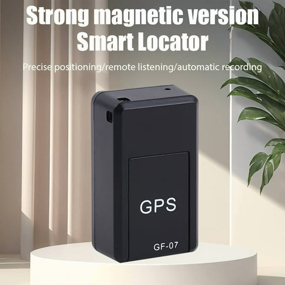 Magnetic Mini GPS Tracker, Real-Time Vehicle GPS Locator with Long Standby, GSM SIM GPS Tracker for Car, Truck, Asset & Family Tracking, No SIM/Memory Card