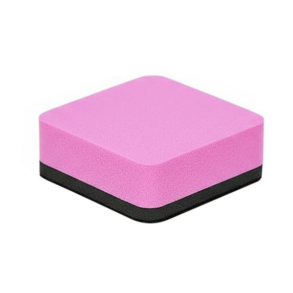 Magnetic Mini Whiteboard Erasers, Dry Erase Board Cleaner Sponge For Office Classroom Home Whiteboard Cleaning(Pink-1.97")