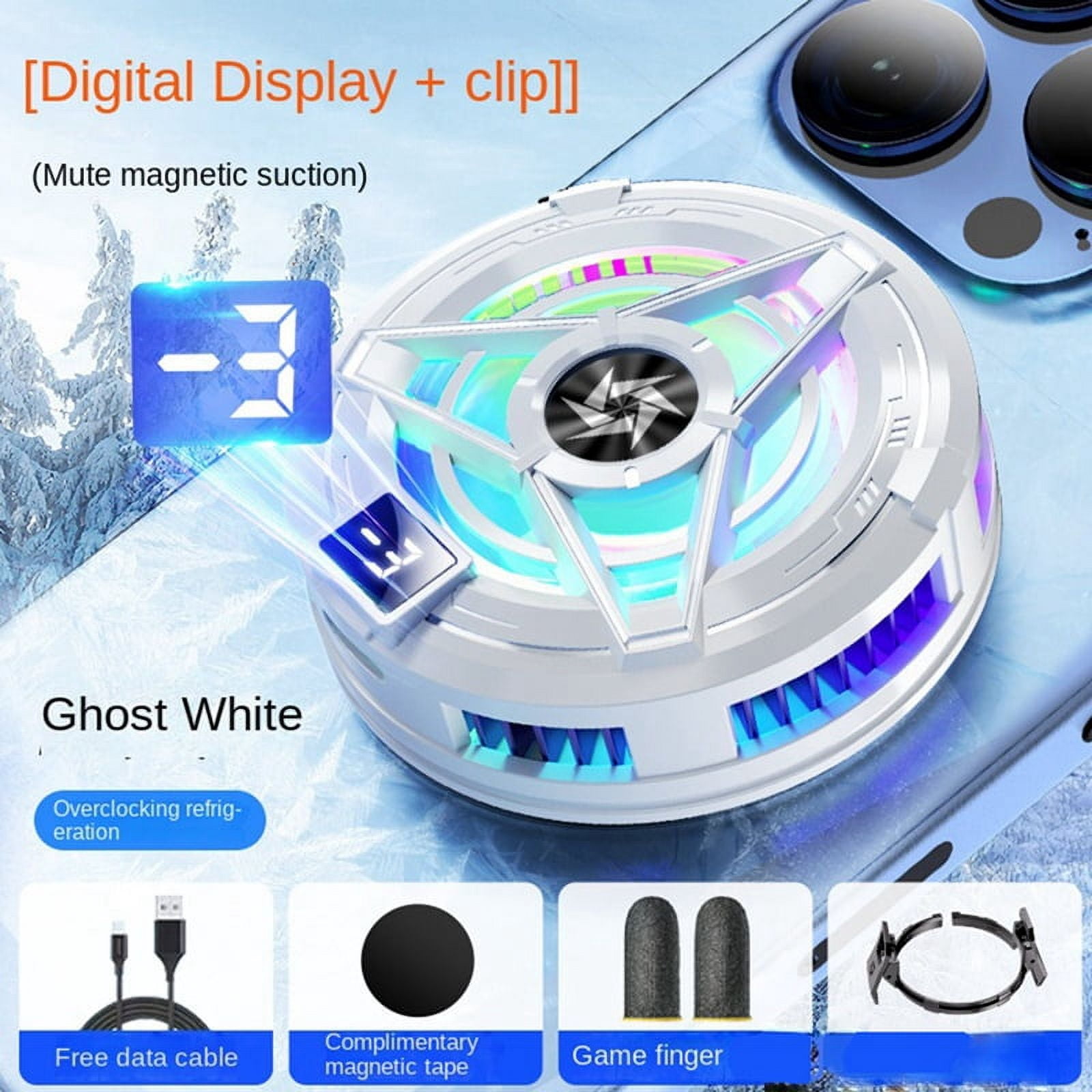 Magnetic Mobile Radiator Phone Cooler with Digital Display ...