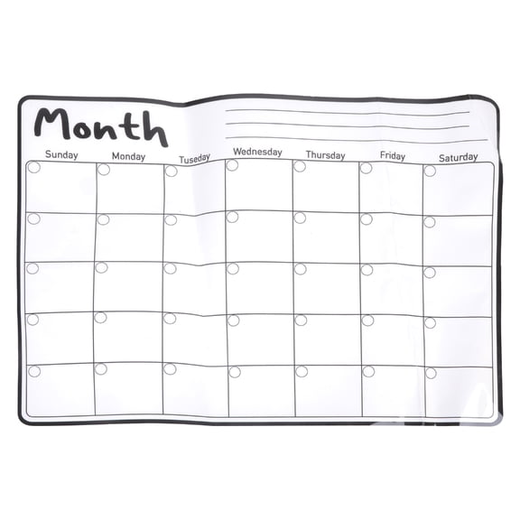 Dry Erases Chore Chart Magnetic Monthly Calendar Weekly Calendar Whiteboard