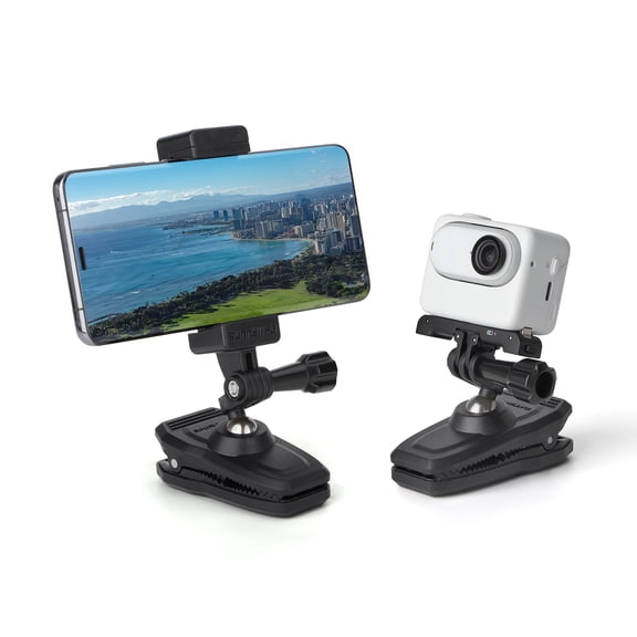 Magnetic Mount Backpack Clip Camera Adapter Compatible with GoPro, Insta 360, Action 6 / 5 Pro/Pocket 3 Series Action Camera Accessories